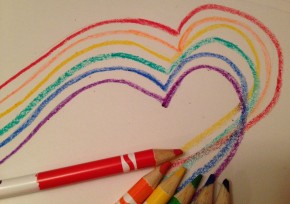 rainbow heart