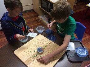 montessori atom board